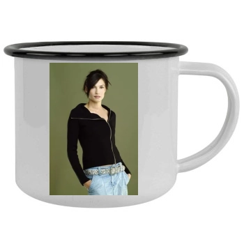 Famke Janssen Camping Mug