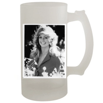 Farrah Fawcett 16oz Frosted Beer Stein