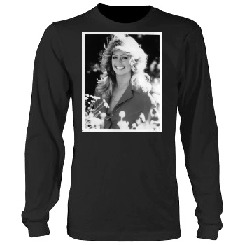 Farrah Fawcett Men's Heavy Long Sleeve TShirt