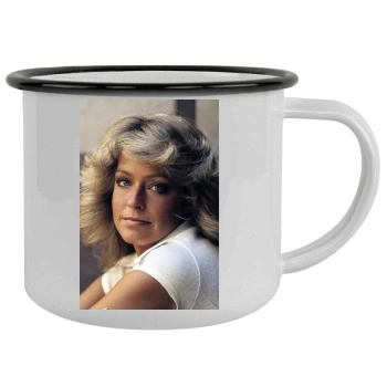 Farrah Fawcett Camping Mug