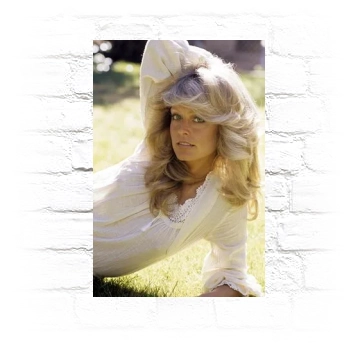 Farrah Fawcett Metal Wall Art