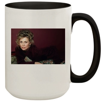 Faye Dunaway 15oz Colored Inner & Handle Mug