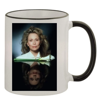 Faye Dunaway 11oz Colored Rim & Handle Mug