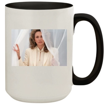 Faye Dunaway 15oz Colored Inner & Handle Mug