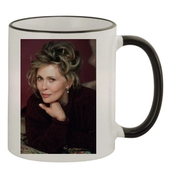 Faye Dunaway 11oz Colored Rim & Handle Mug