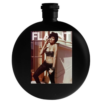 Freida Pinto Round Flask