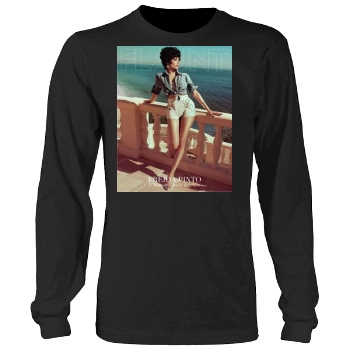 Freida Pinto Men's Heavy Long Sleeve TShirt