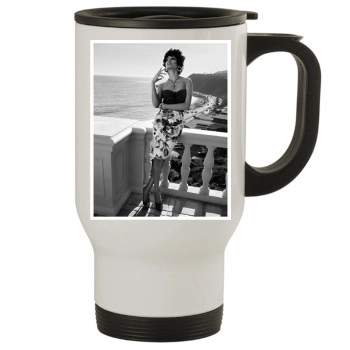 Freida Pinto Stainless Steel Travel Mug