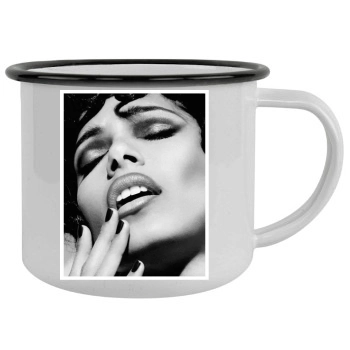 Freida Pinto Camping Mug