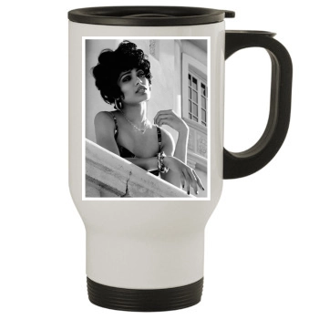 Freida Pinto Stainless Steel Travel Mug