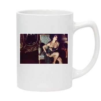 Freida Pinto 14oz White Statesman Mug