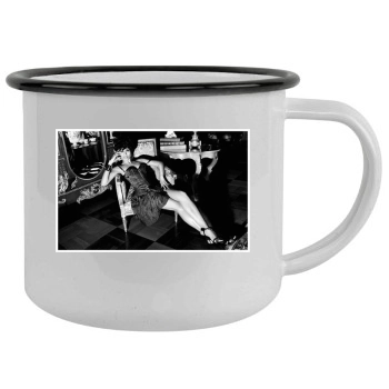 Freida Pinto Camping Mug