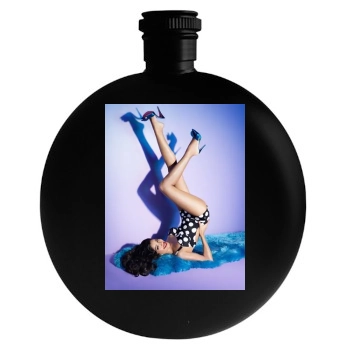 Freida Pinto Round Flask