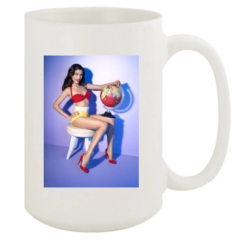 Freida Pinto 15oz White Mug