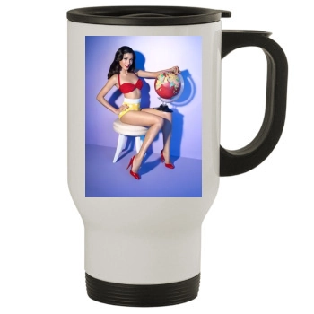 Freida Pinto Stainless Steel Travel Mug