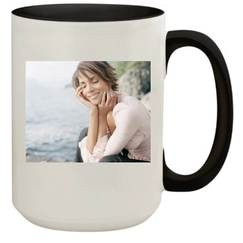 Halle Berry 15oz Colored Inner & Handle Mug