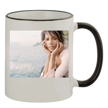 Halle Berry 11oz Colored Rim & Handle Mug