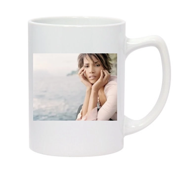 Halle Berry 14oz White Statesman Mug