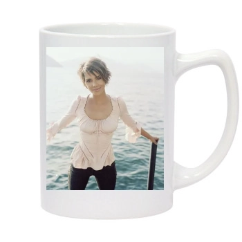 Halle Berry 14oz White Statesman Mug