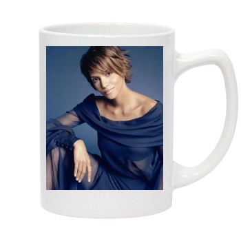 Halle Berry 14oz White Statesman Mug