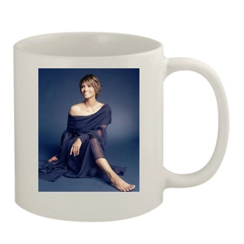 Halle Berry 11oz White Mug