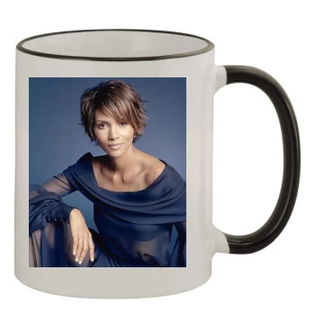 Halle Berry 11oz Colored Rim & Handle Mug