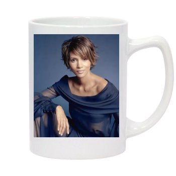 Halle Berry 14oz White Statesman Mug