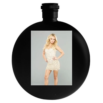 Hayden Panettiere Round Flask