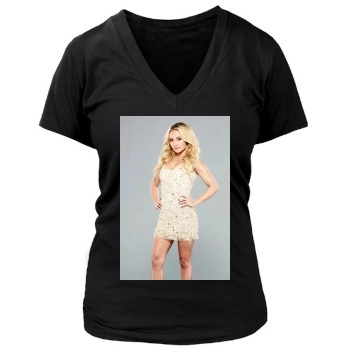 Hayden Panettiere Women's Deep V-Neck TShirt