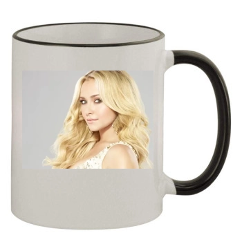 Hayden Panettiere 11oz Colored Rim & Handle Mug