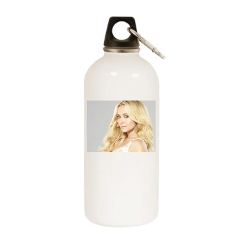 Hayden Panettiere White Water Bottle With Carabiner