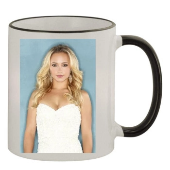 Hayden Panettiere 11oz Colored Rim & Handle Mug