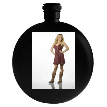 Hayden Panettiere Round Flask