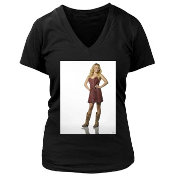 Hayden Panettiere Women's Deep V-Neck TShirt