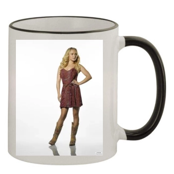 Hayden Panettiere 11oz Colored Rim & Handle Mug