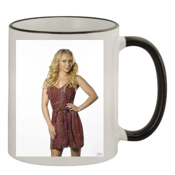 Hayden Panettiere 11oz Colored Rim & Handle Mug