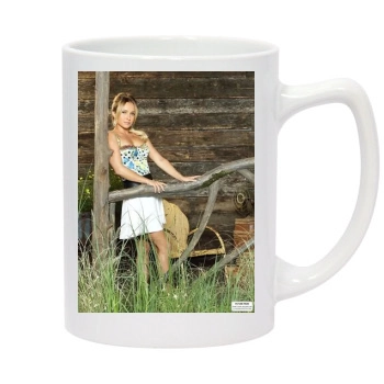 Hayden Panettiere 14oz White Statesman Mug