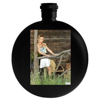 Hayden Panettiere Round Flask