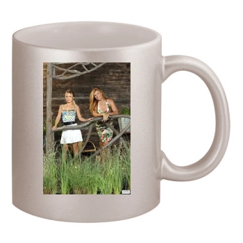 Hayden Panettiere 11oz Metallic Silver Mug