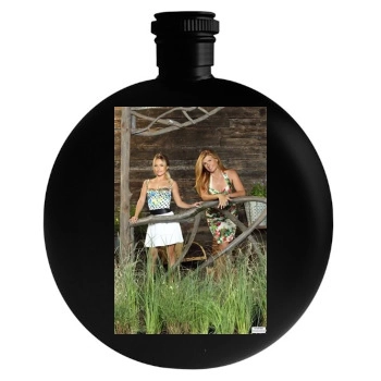 Hayden Panettiere Round Flask