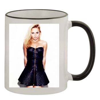 Hayden Panettiere 11oz Colored Rim & Handle Mug