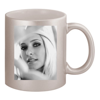 Hayden Panettiere 11oz Metallic Silver Mug