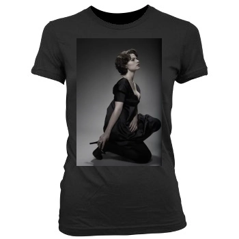 Hayley Atwell Women's Junior Cut Crewneck T-Shirt