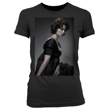 Hayley Atwell Women's Junior Cut Crewneck T-Shirt