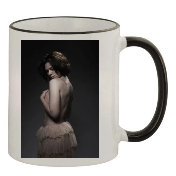 Hayley Atwell 11oz Colored Rim & Handle Mug