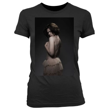 Hayley Atwell Women's Junior Cut Crewneck T-Shirt