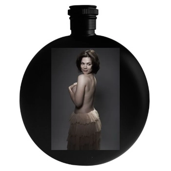 Hayley Atwell Round Flask