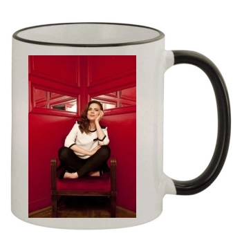 Hayley Atwell 11oz Colored Rim & Handle Mug