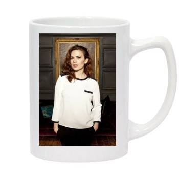 Hayley Atwell 14oz White Statesman Mug