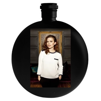 Hayley Atwell Round Flask